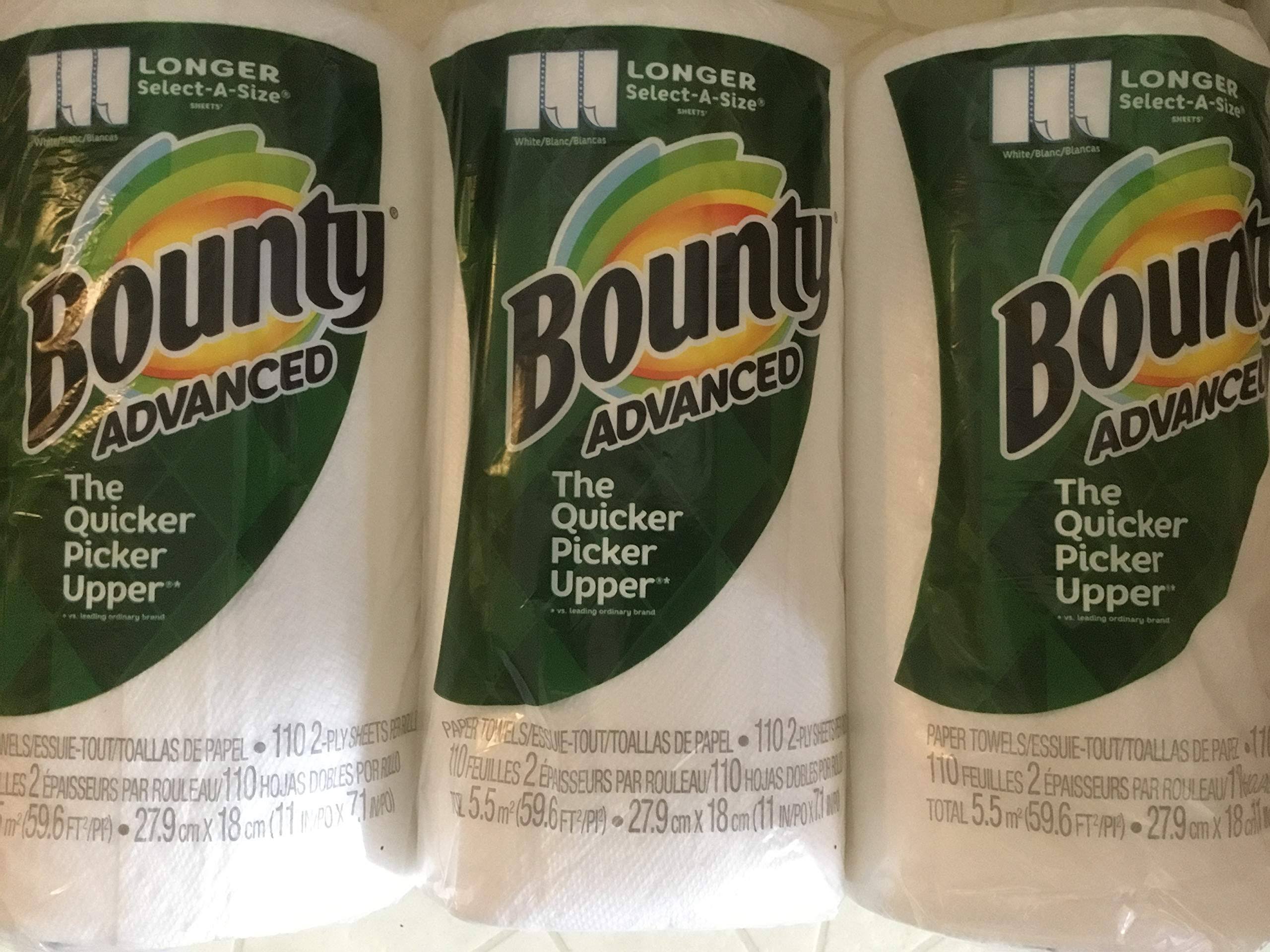 Bounty Advanced Select A-size, 11 x 7.1 inch, White, 220 Pound