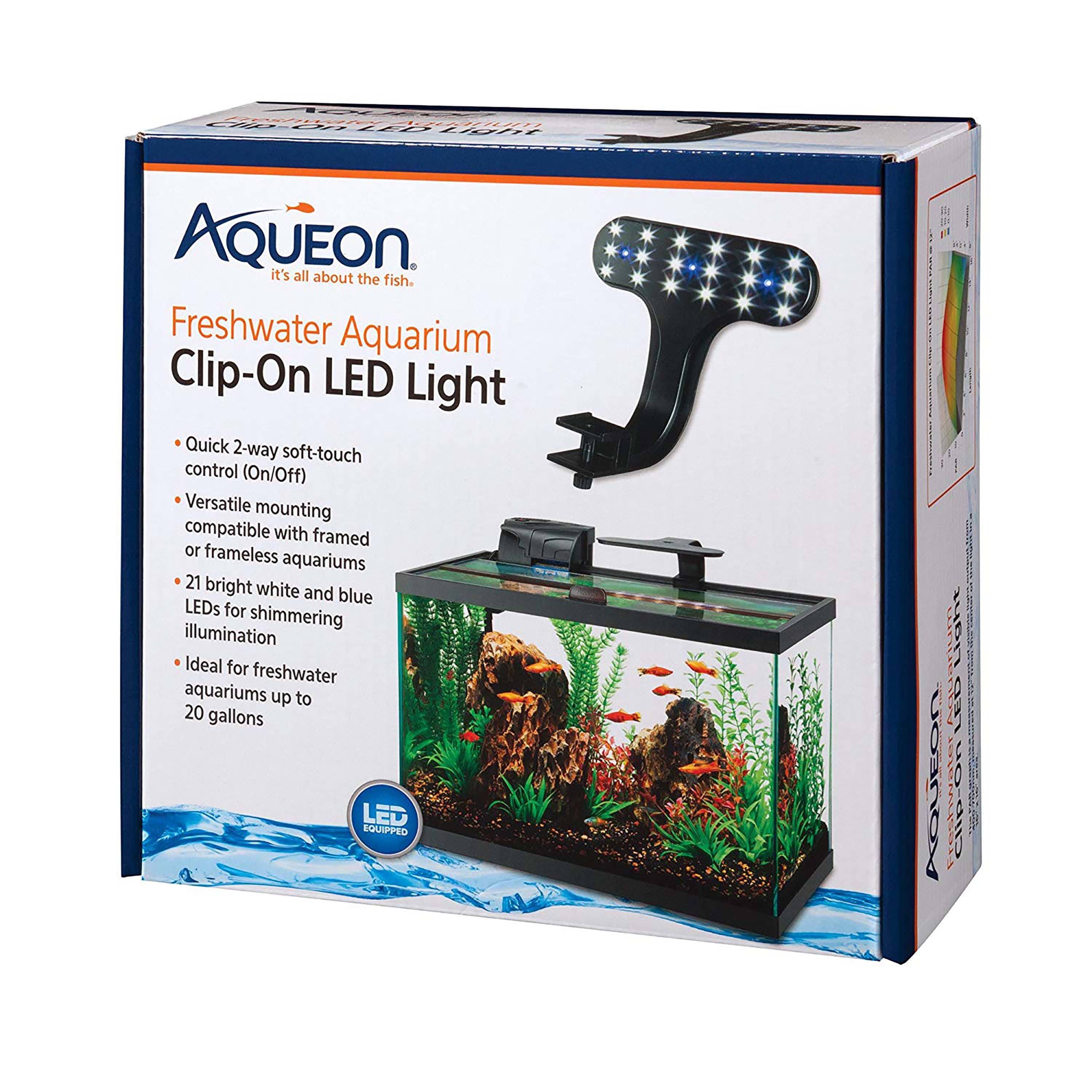 Aqueon Aquarium Clip On Led Light - Freshwater
