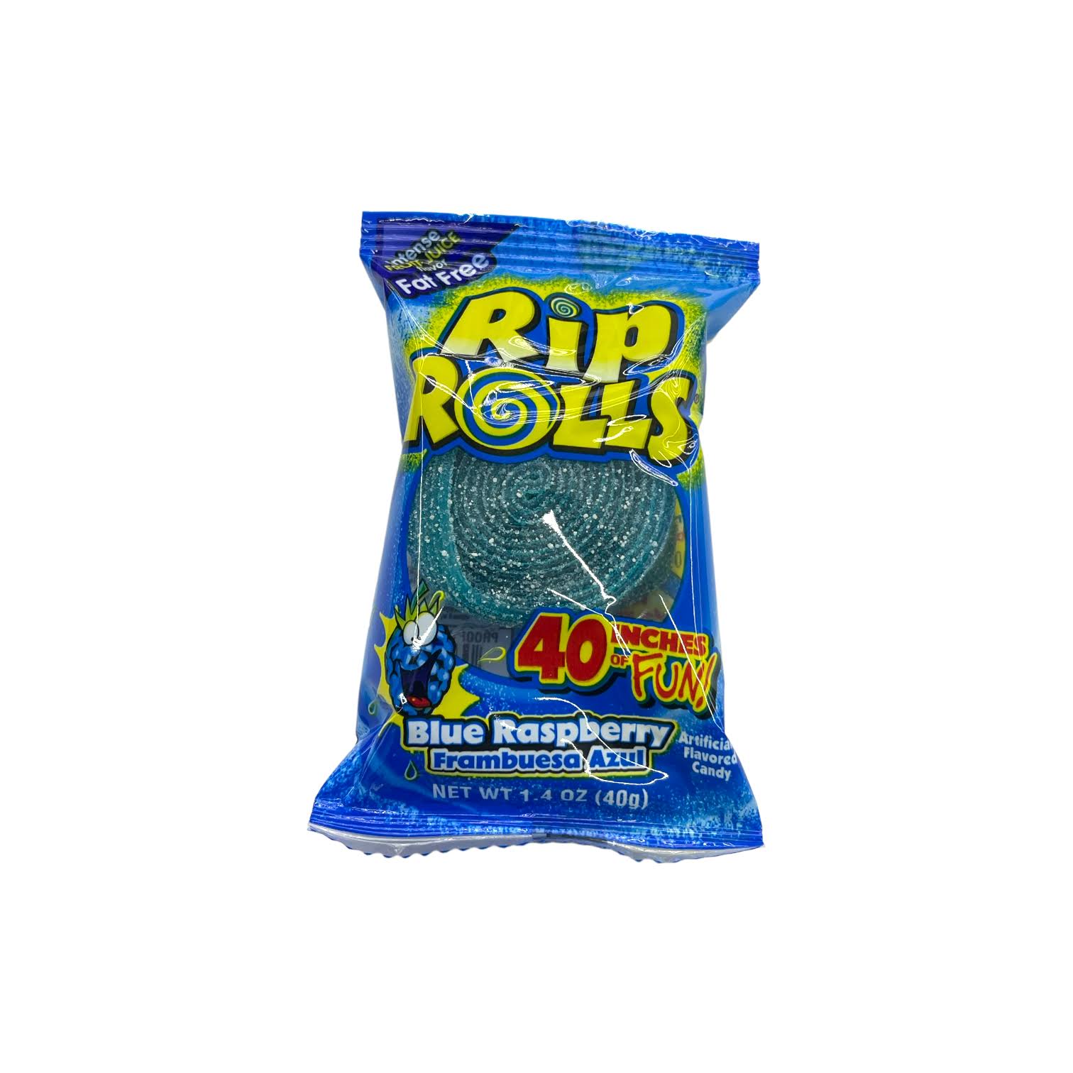The Foreign Candy Company Rip Rolls - Blue Raspberry