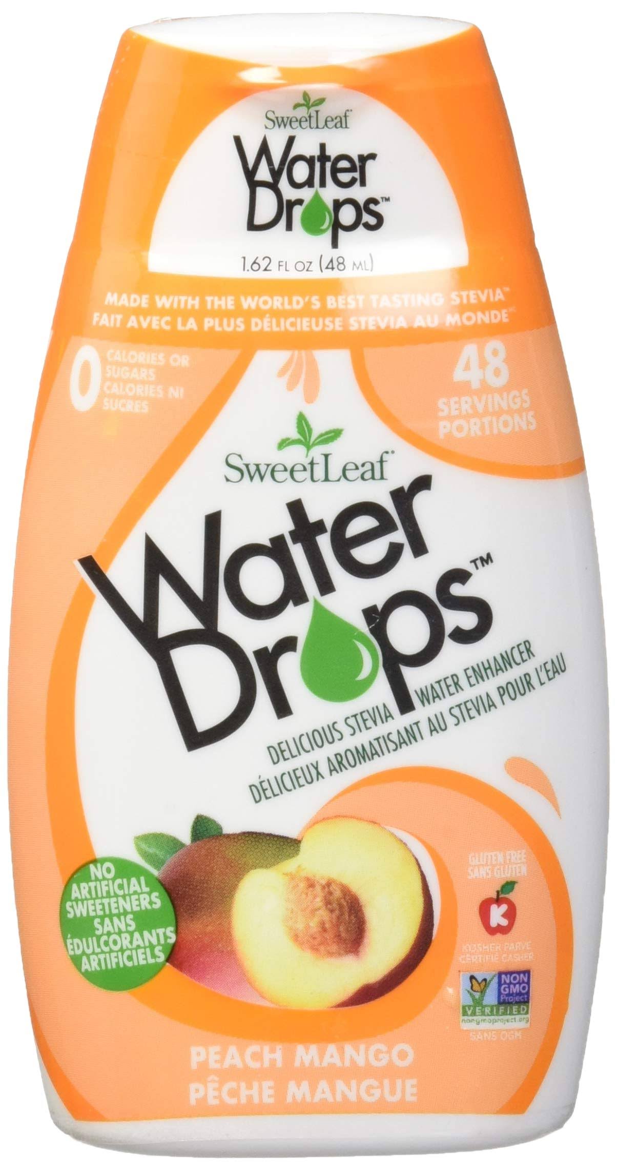 Sweet Leaf Water Drops - Peach Mango - 1.62 Fl Oz