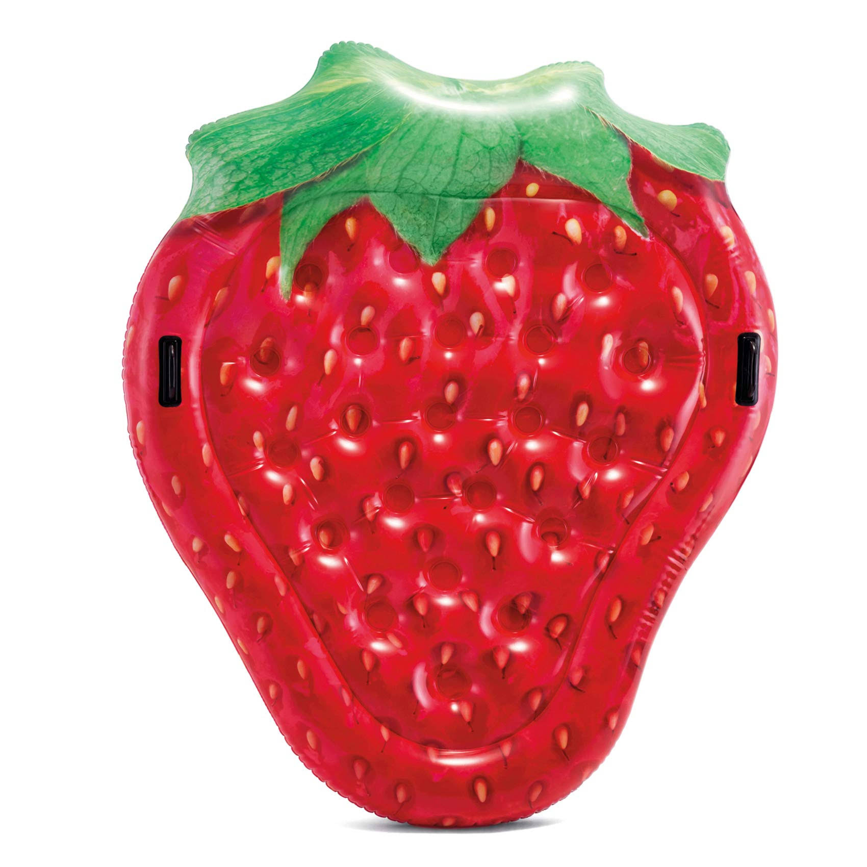 Intex Red Strawberry Inflatable Island, 63in x 52in x 10in