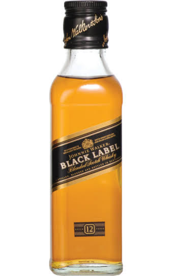 Johnnie Walker Black Label Scotch - 200ml