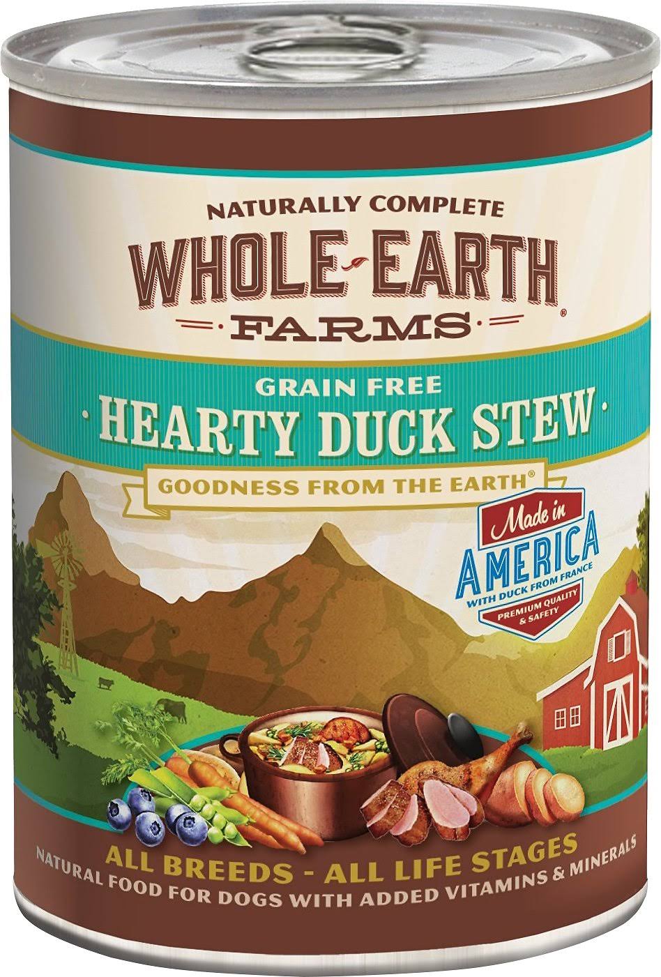 Merrick Whole Earth Farms Dog Food - Hearty Duck Stew
