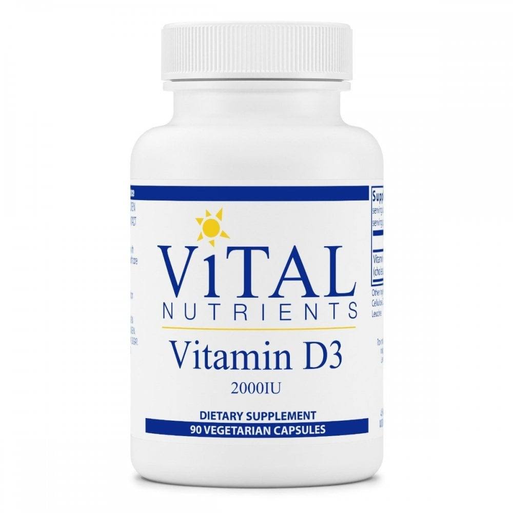 Vital Nutrients Vitamin D3 Dietary Supplement - 2000IU, 90ct