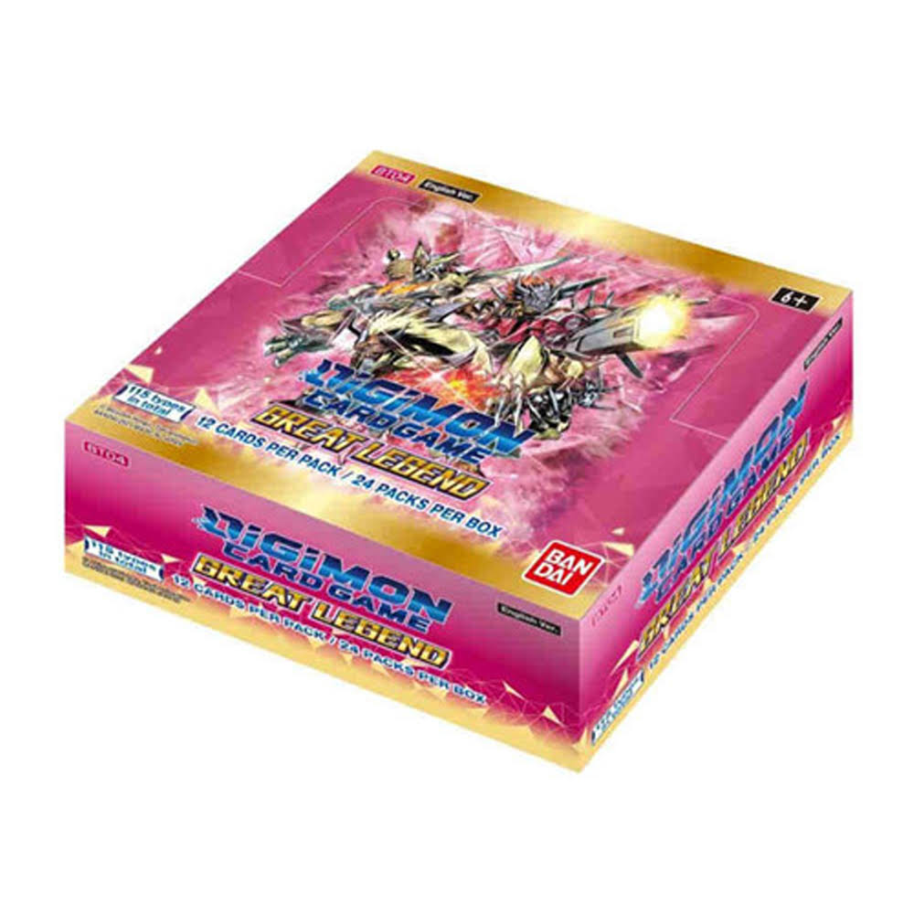 Digimon Card Game: Great Legend (BT04) Booster Box