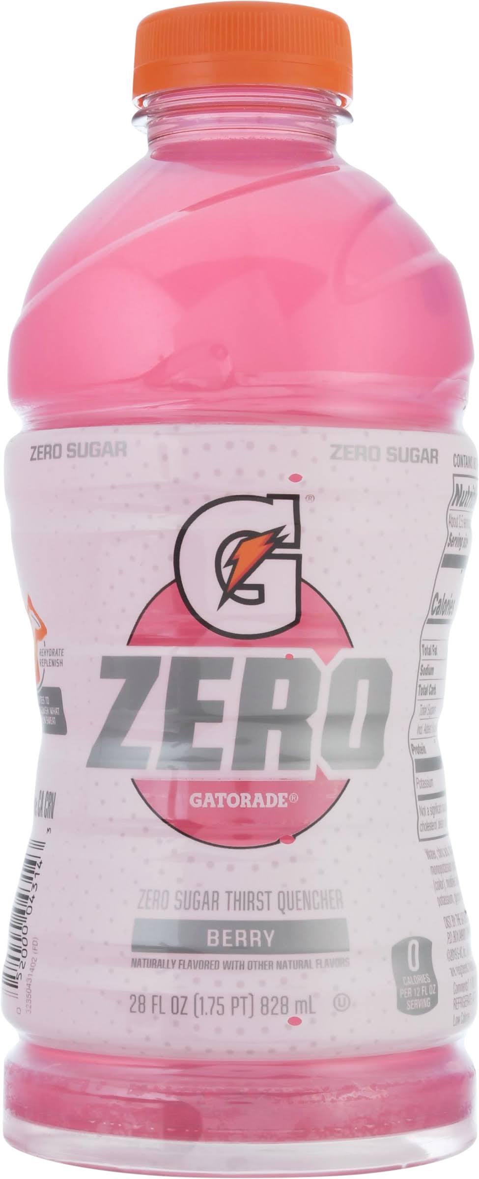 Gatorade Zero Thirst Quencher, Zero Sugar, Berry - 28 fl oz