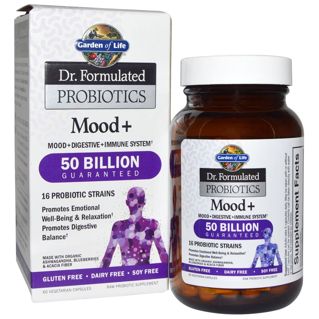 Garden of Life Dr. Formulated Probiotics Mood Plus Capsules