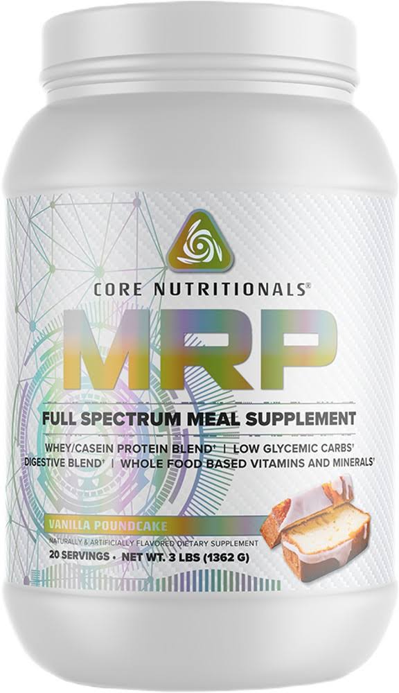 Core Nutritionals MRP - 3lbs Vanilla Pound Cake