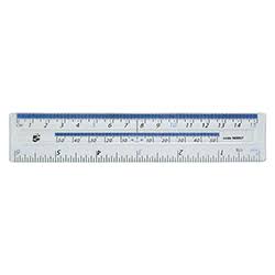 Helix Plastic Ruler - 15cm