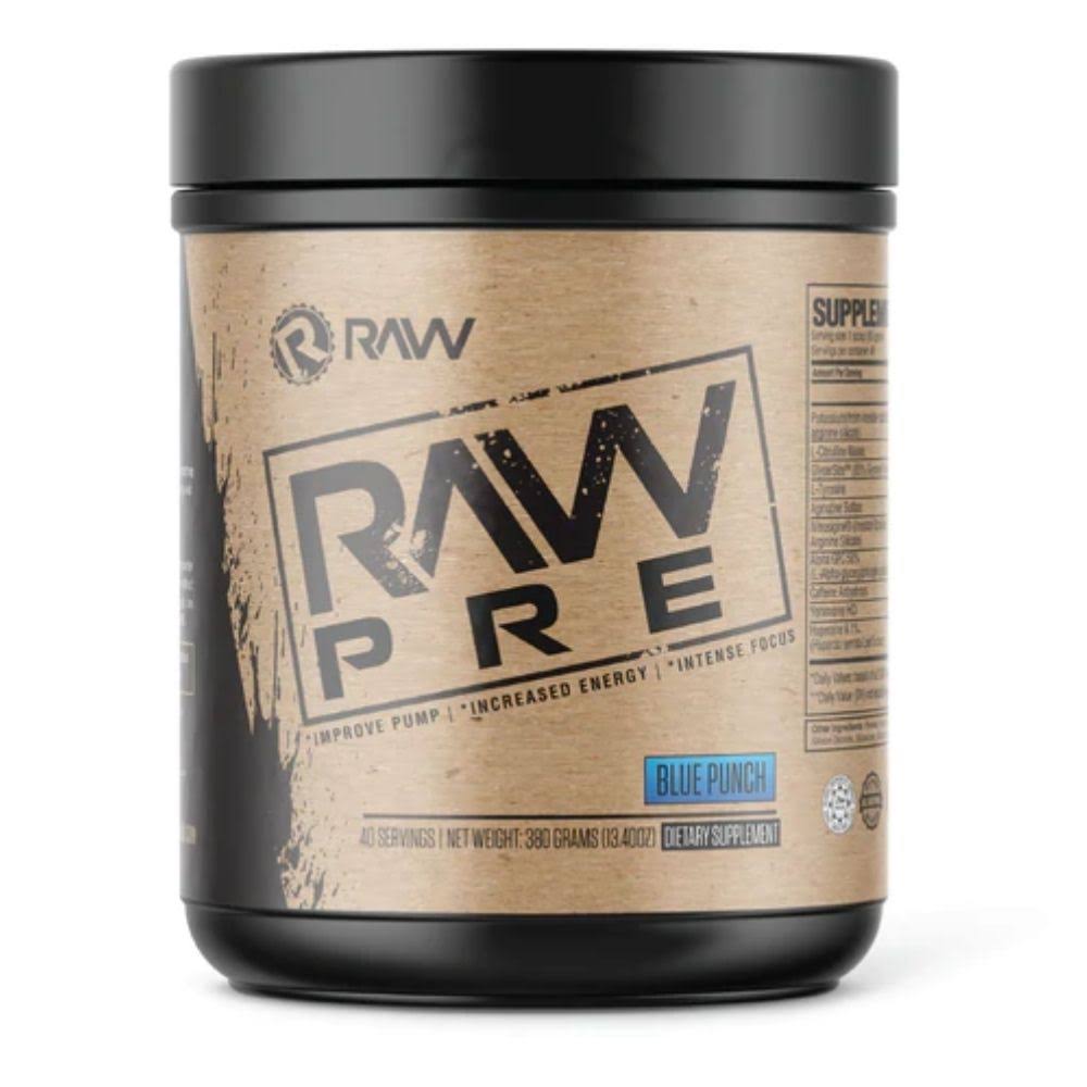 Raw | Pre 40 Servings - Blue Punch