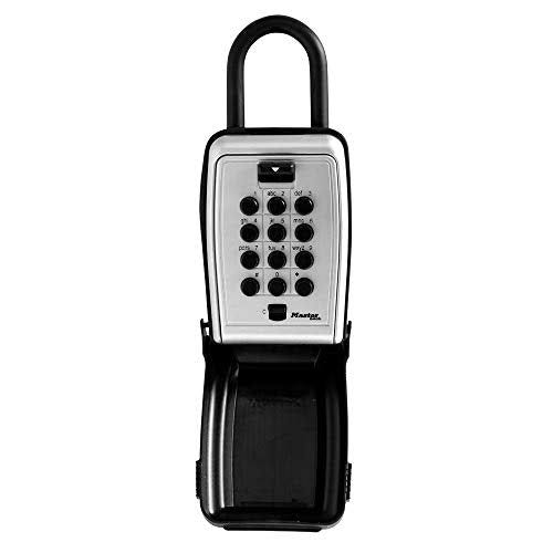 Wide Set Your Own Combination Push Button Portable Lock Box - 3 1/8"
