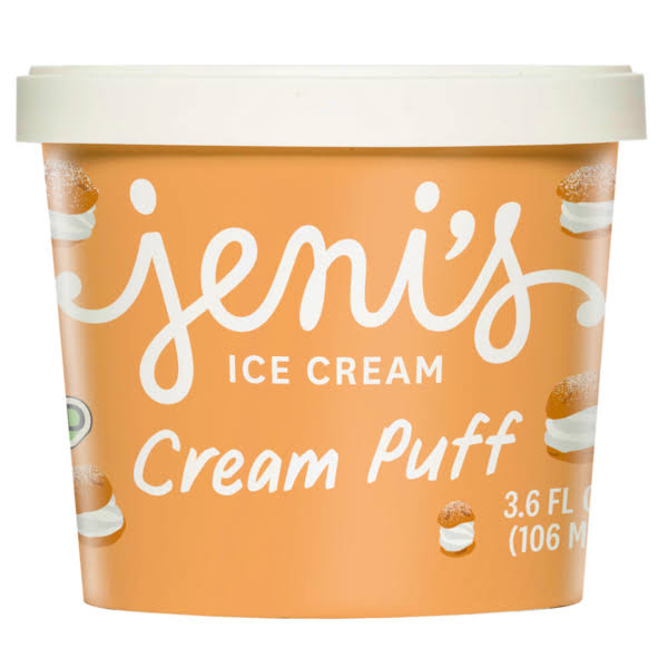 Jeni's Splendid Ice Creams Cream Puff - 3.6 oz