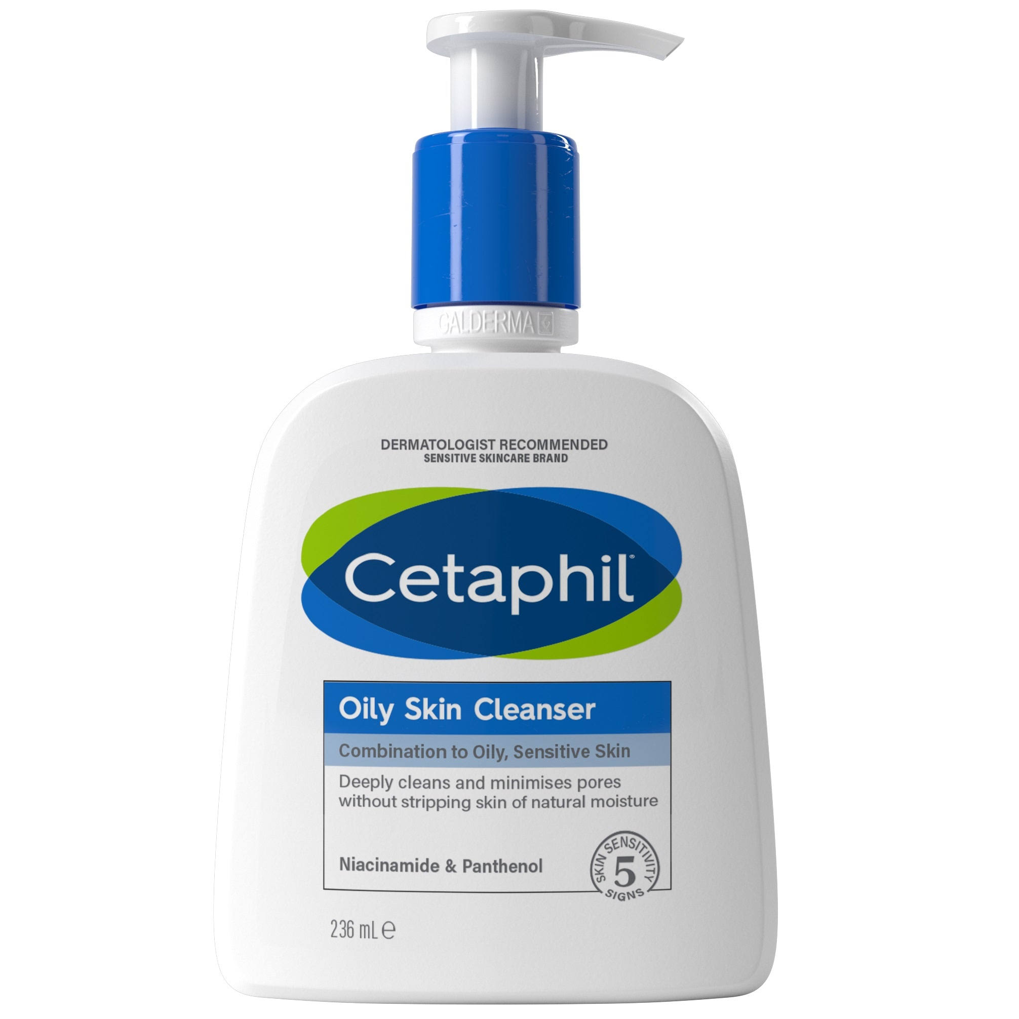 Cetaphil Oily Skin Cleanser and Moisturizing Lotion - 236ml