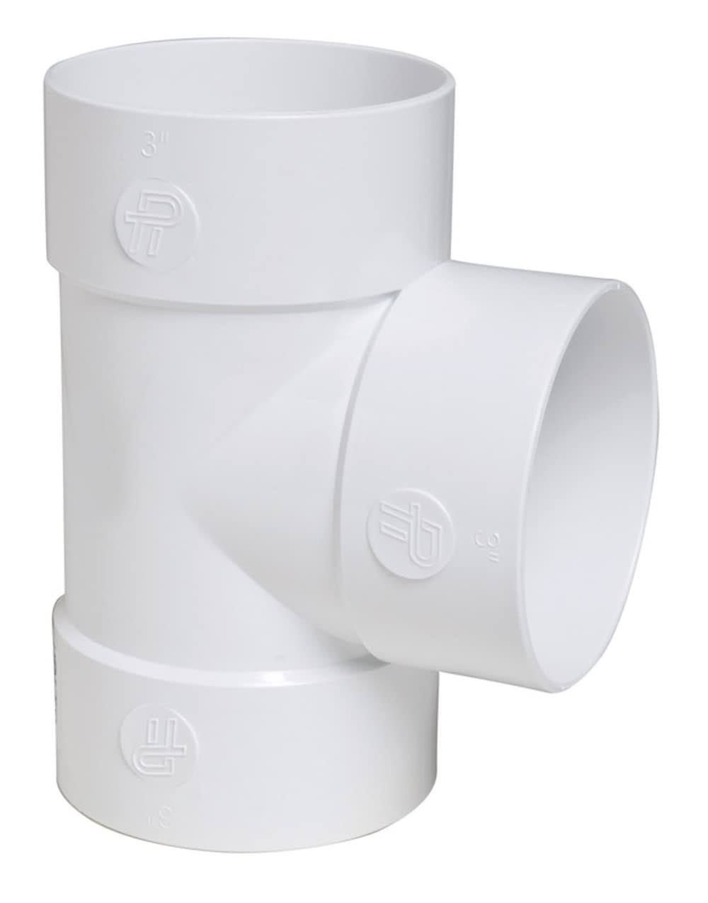 Plastic Trends P102 PVC Pipe Fitting Tee - 3"