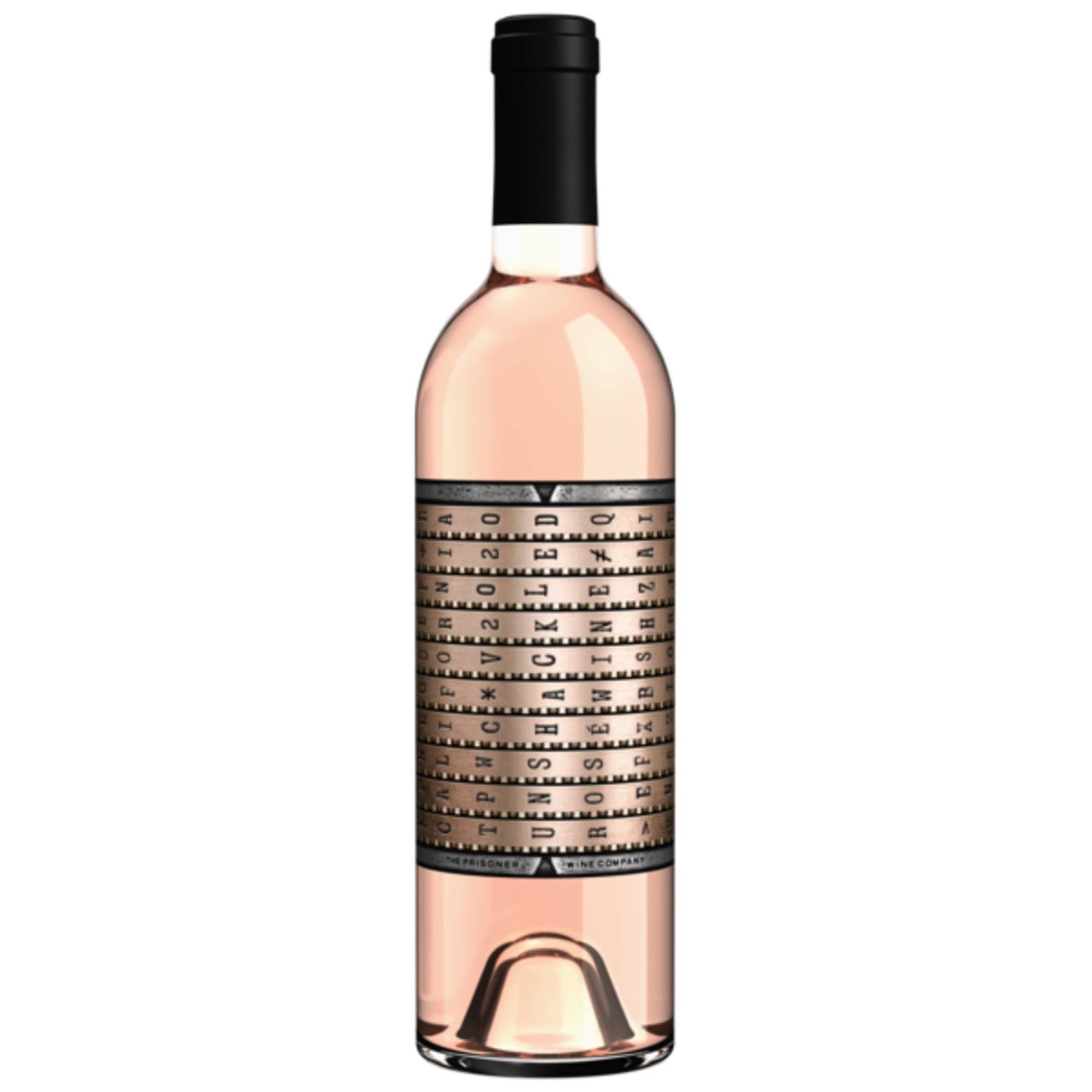 Prisoner Wine Unshackled Rose Wine, California, 2019 - 750 ml