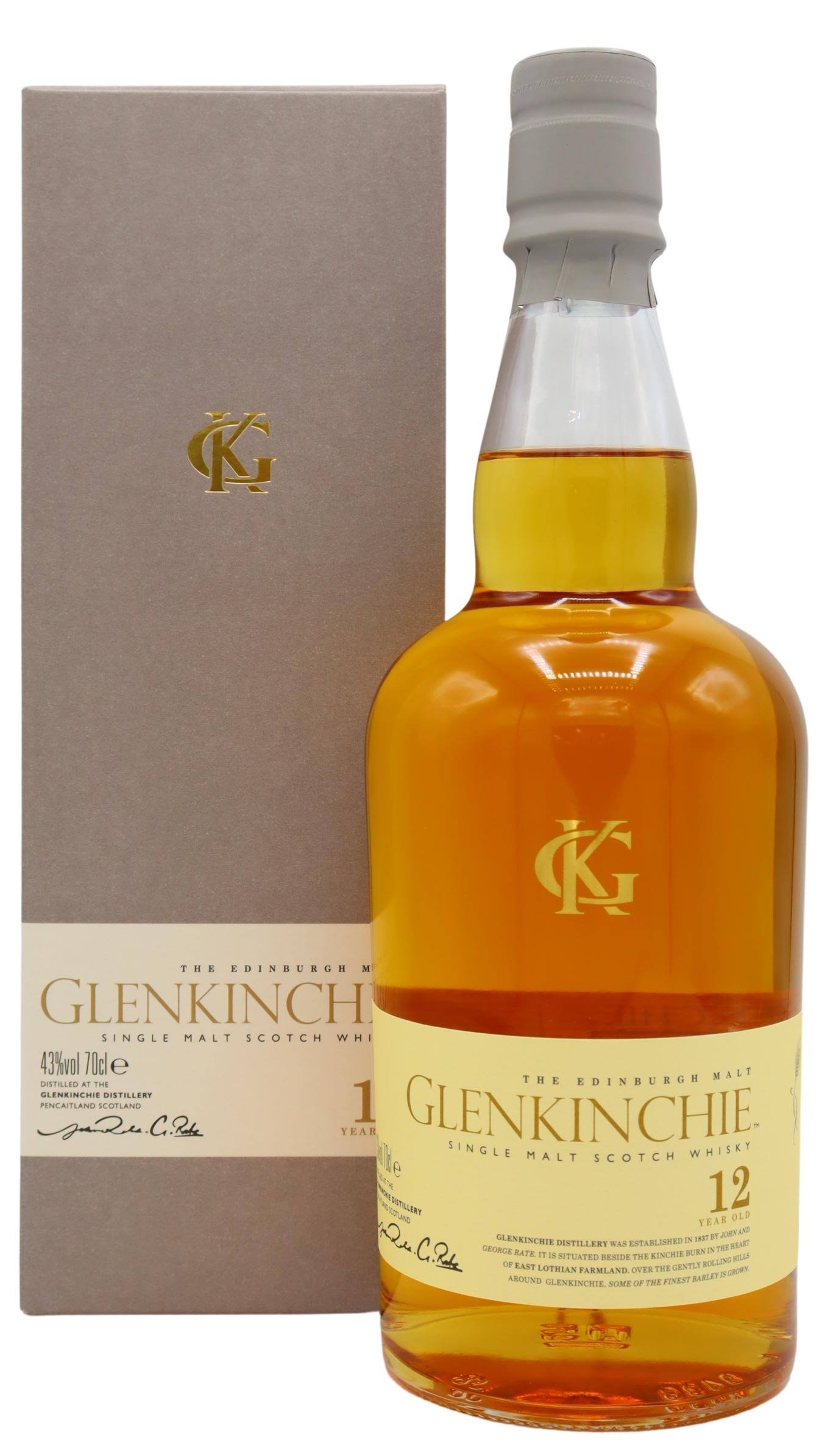 Glenkinchie 12 Year Old Scotch Whisky