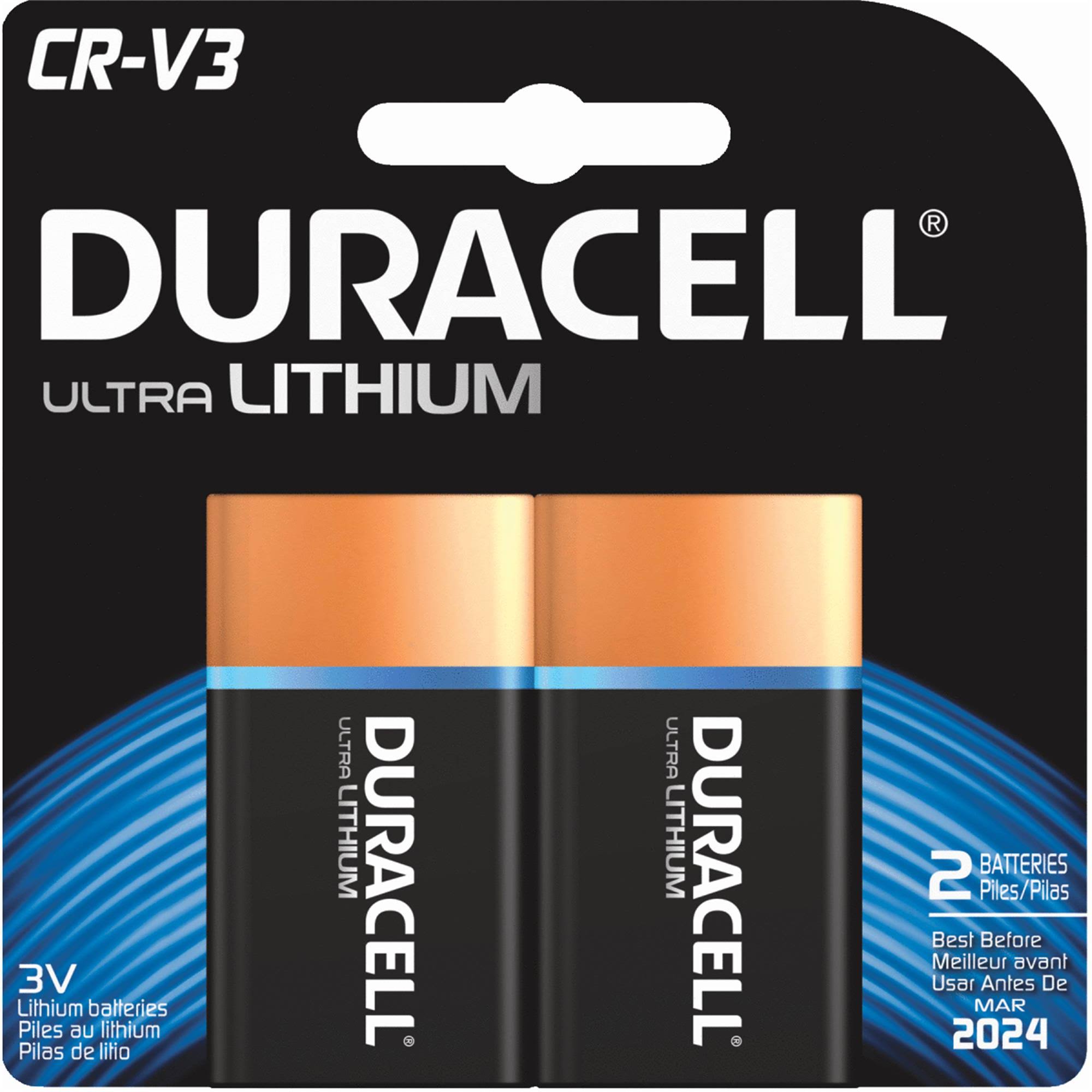Duracell Ultra CrV3 Digital Camera Battery Batteries - 2ct