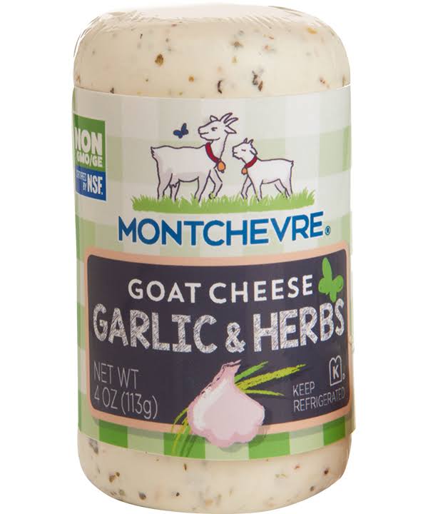 Montchevre Garlic and Herbs Goat Cheese - 4oz