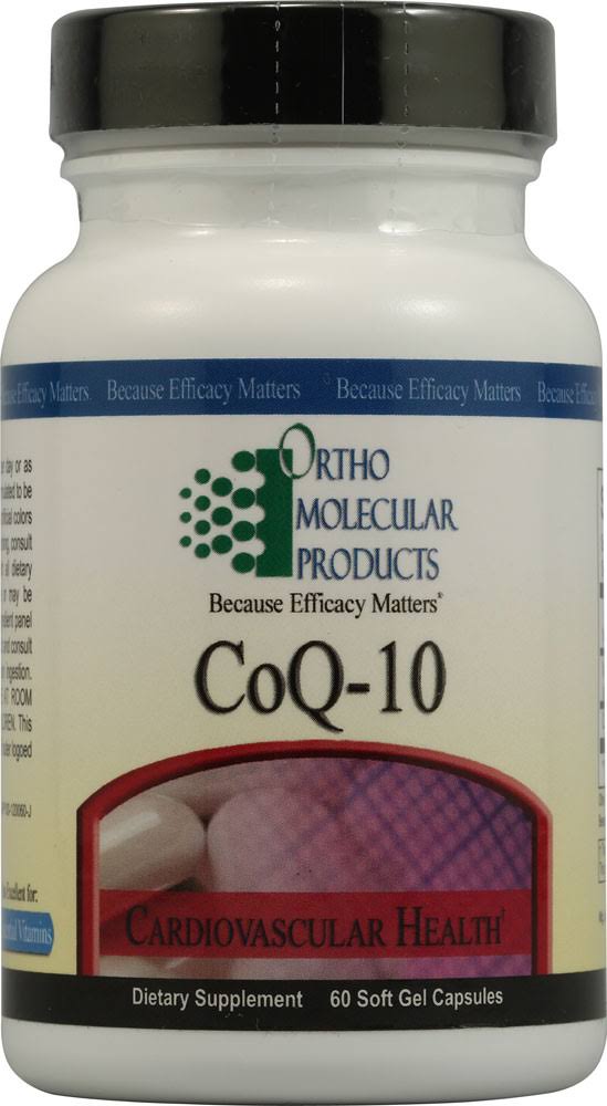 Ortho Molecular Product CoQ-10 Supplement - 100mg, 60 Softgels