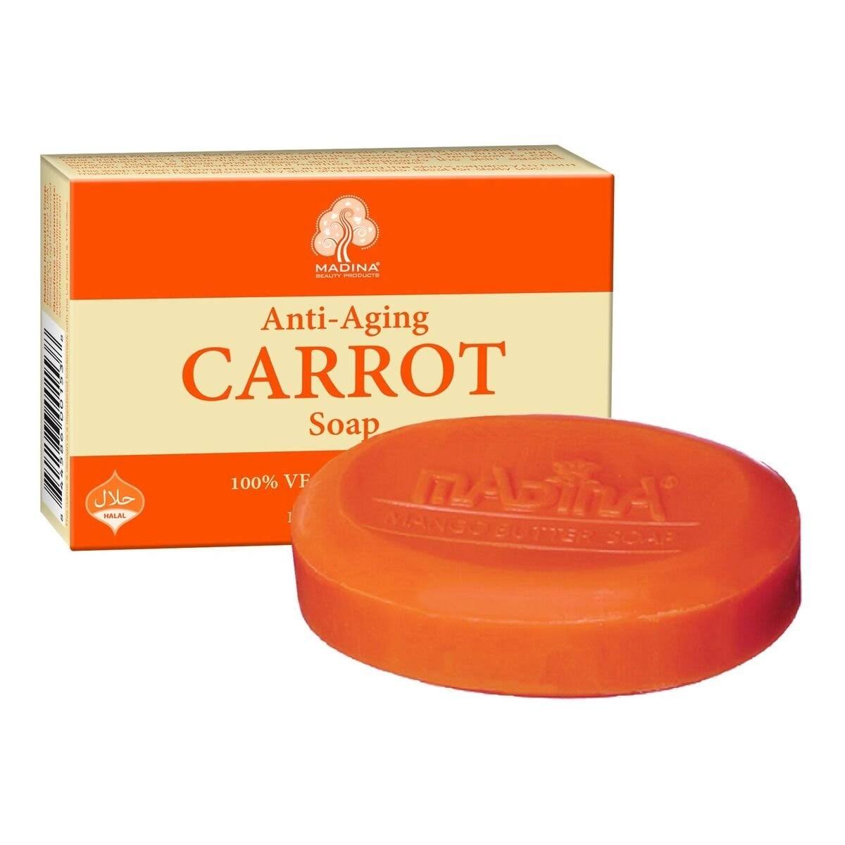 Madina Bar Anti-Aging Soap - Carrot