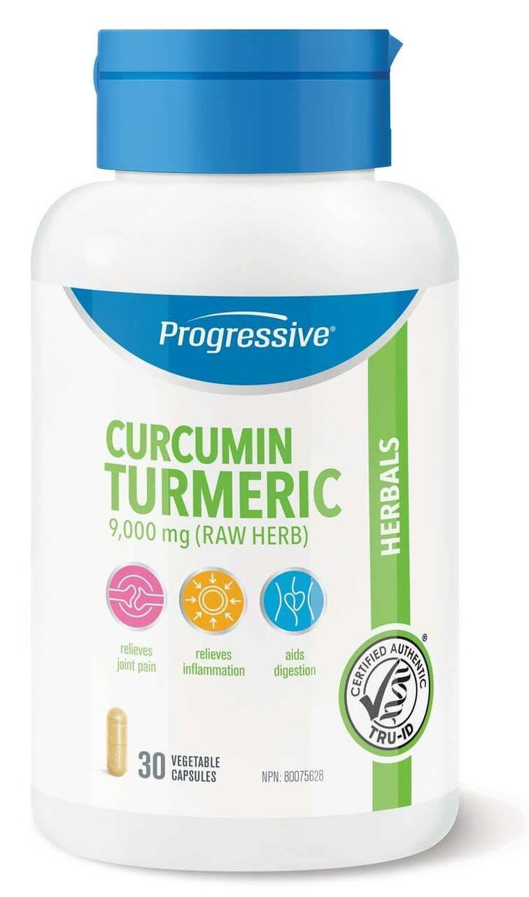 Progressive Curcumin Turmeric 30 Capsules