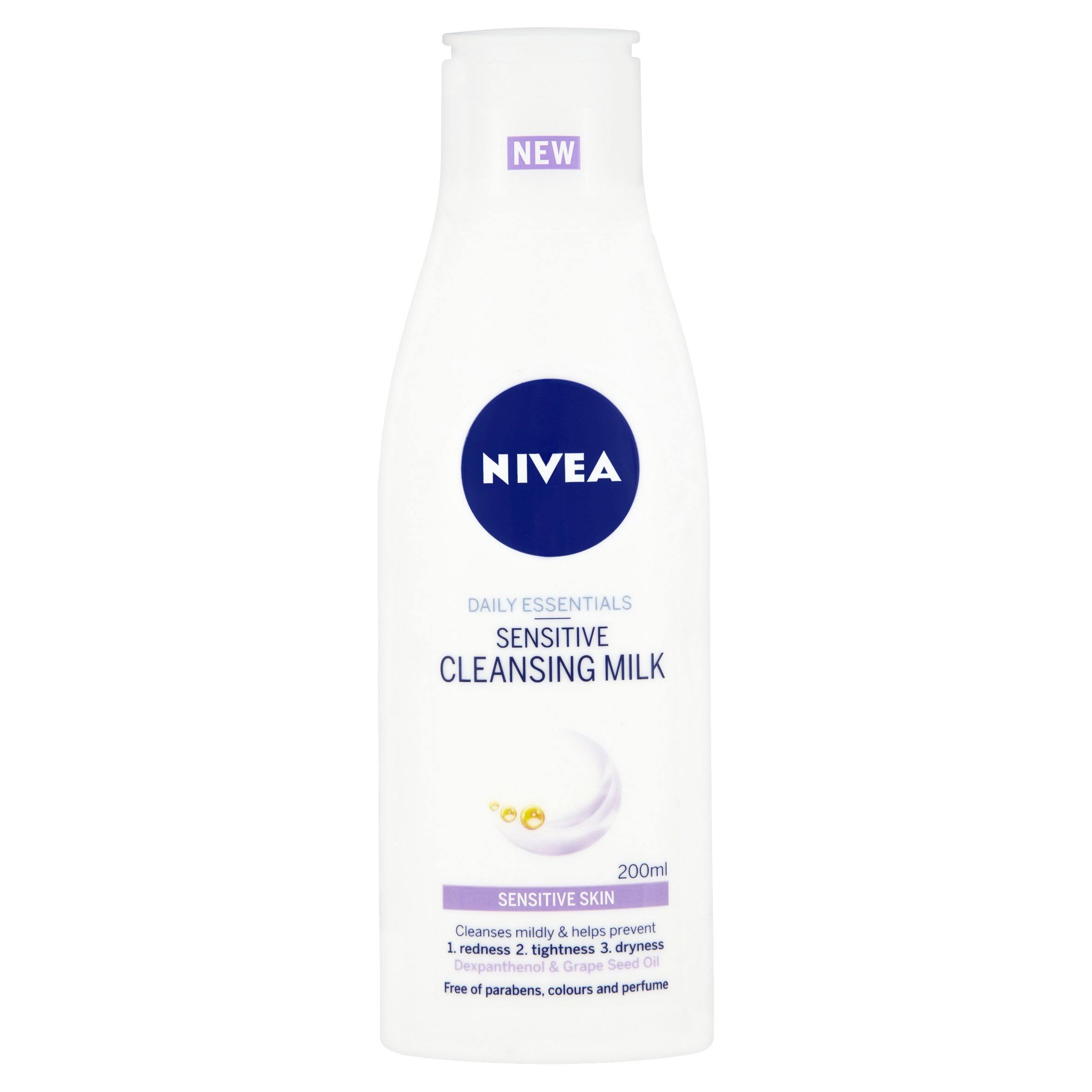 Nivea Daily Essentials Sensitive Cleansing Milk - 200ml