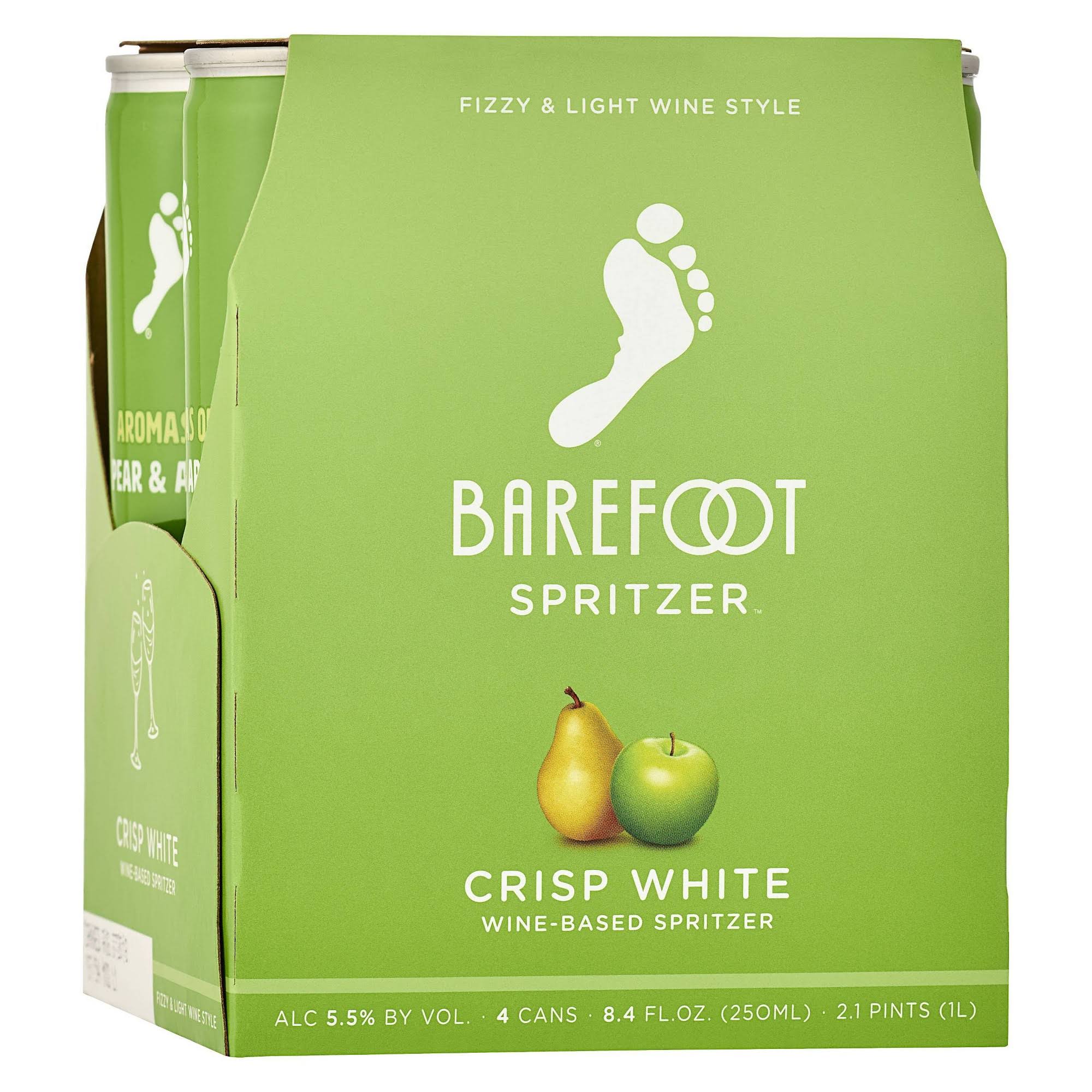 Barefoot Crisp White Spritzer - x4