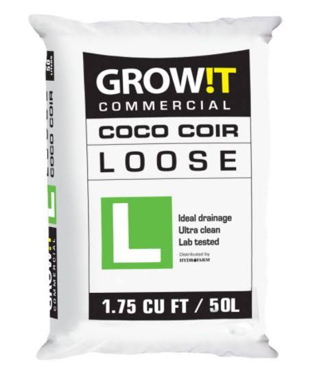 GROW!T Commercial Coco Loose 1.75 cu ft, 50 L bag