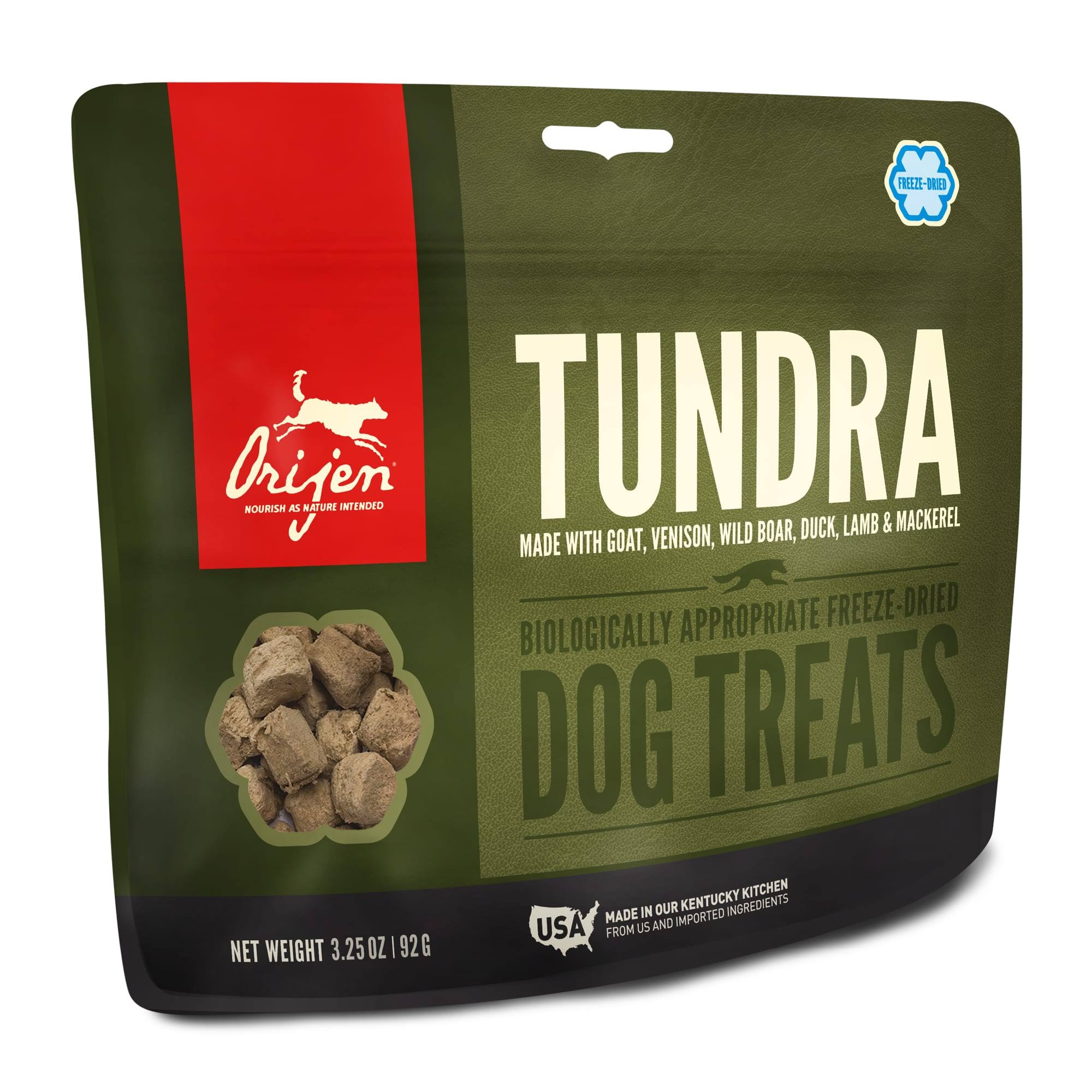 Orijen Freeze Dried Dog Treats Tundra 3.25oz