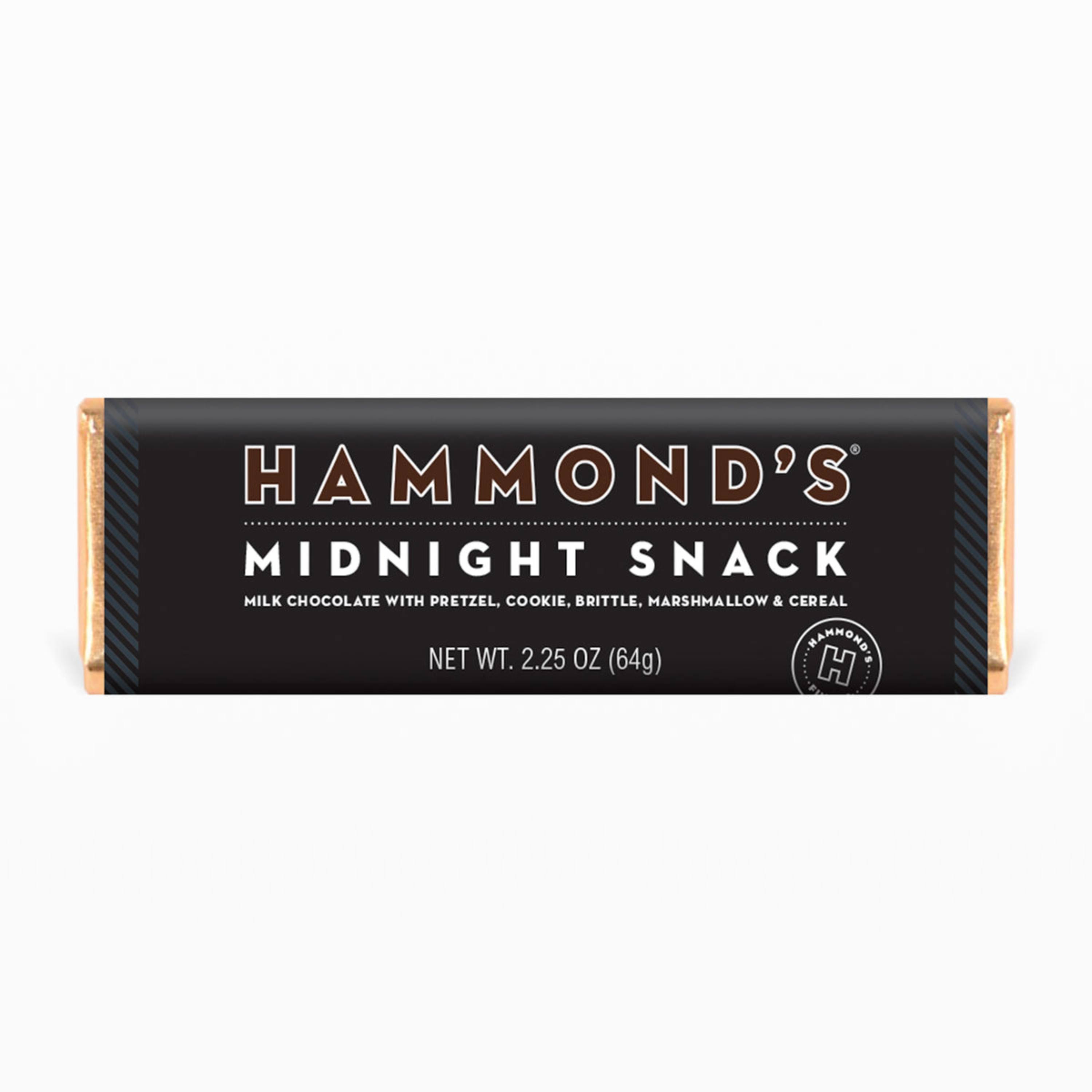 Hammond's Midnight Snack Milk Chocolate Candy Bar 64 g