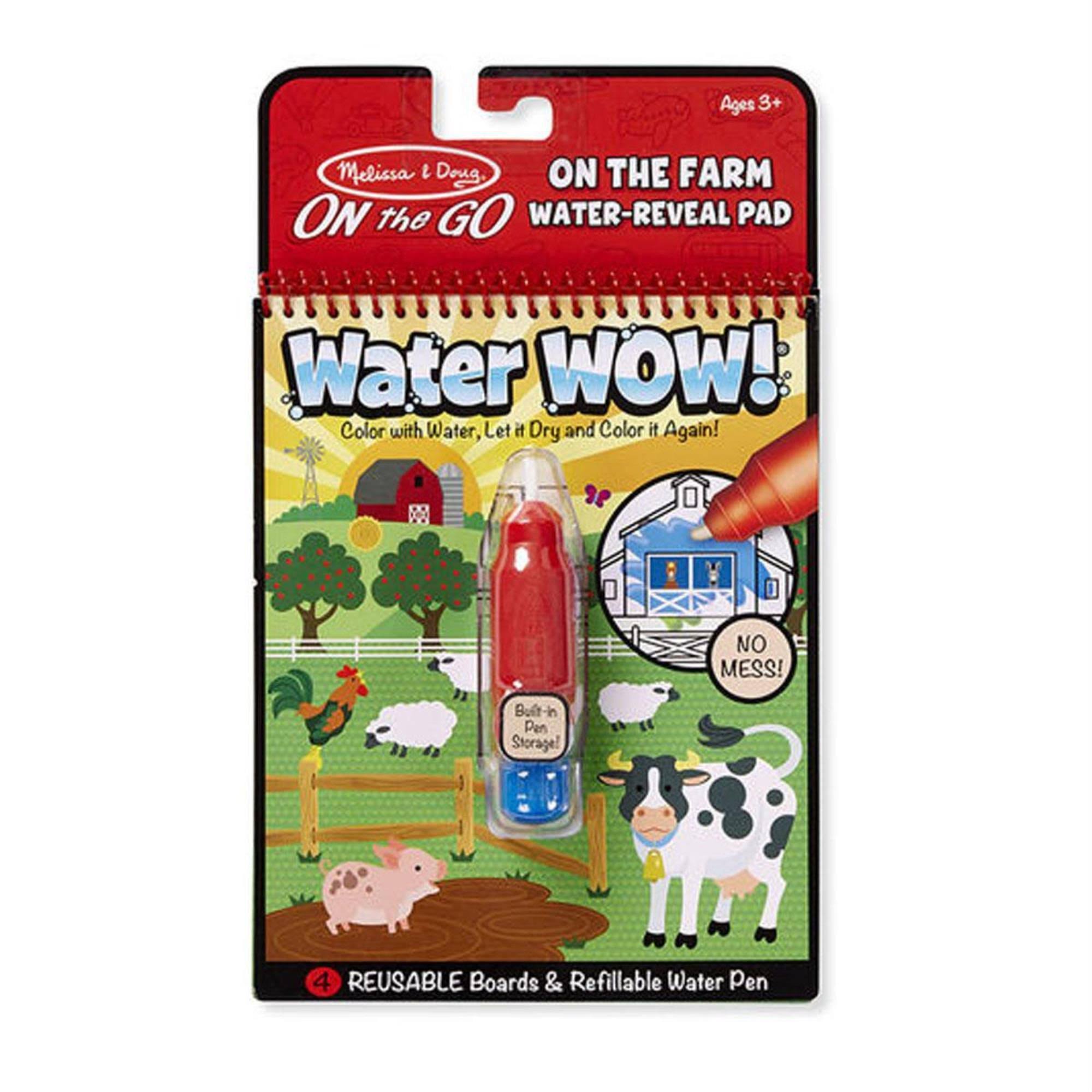 Melissa and Doug On the Go Water Wow On the Farm Water Reveal Pad