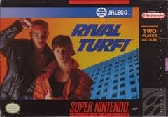 Rival Turf Super Nintendo SNES