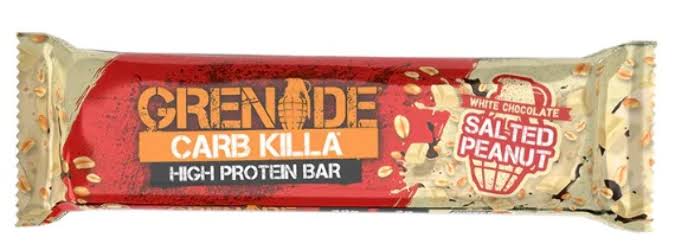 Grenade Carb Killa High Protein Bar- White Chocolate Salted Peanut
