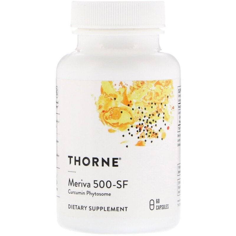 Thorne Research Meriva 500 Sf Soy Curcumin Phytosome Dietary Supplement - 60ct