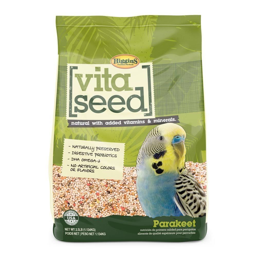 Higgins Vita Seed Parakeet Food - 2lbs