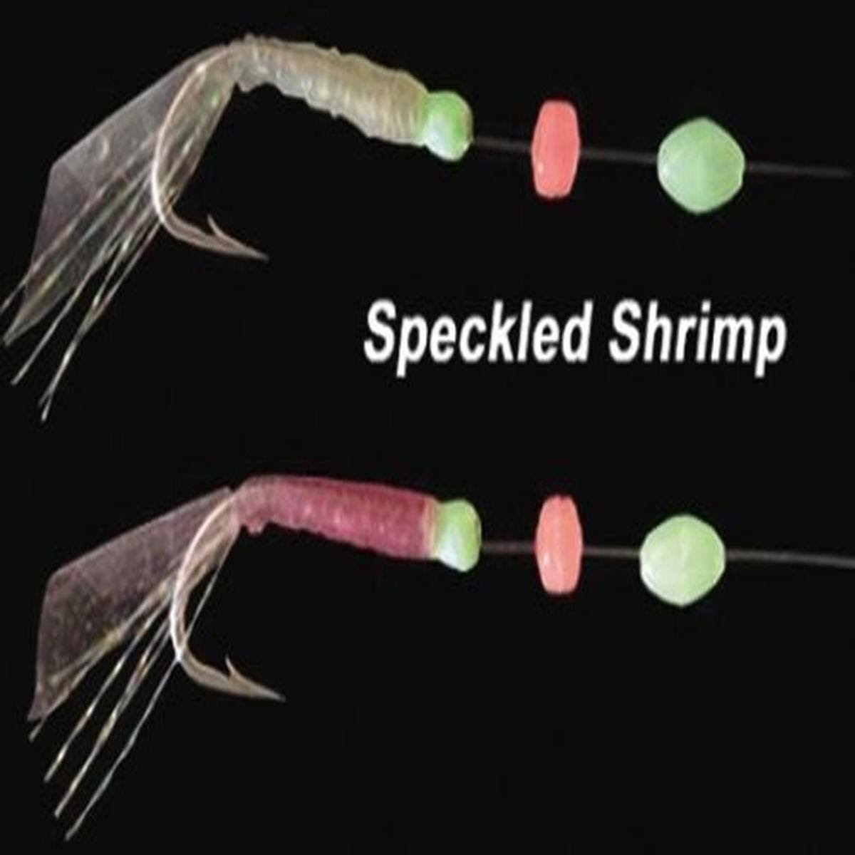 Ahi SB-403GH Sabiki Glow Hook Speckled Shrimp, Red, Body (8,15,10)