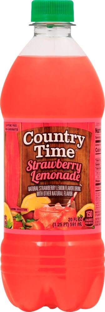 Country Time Strawberry Lemonade - 20oz