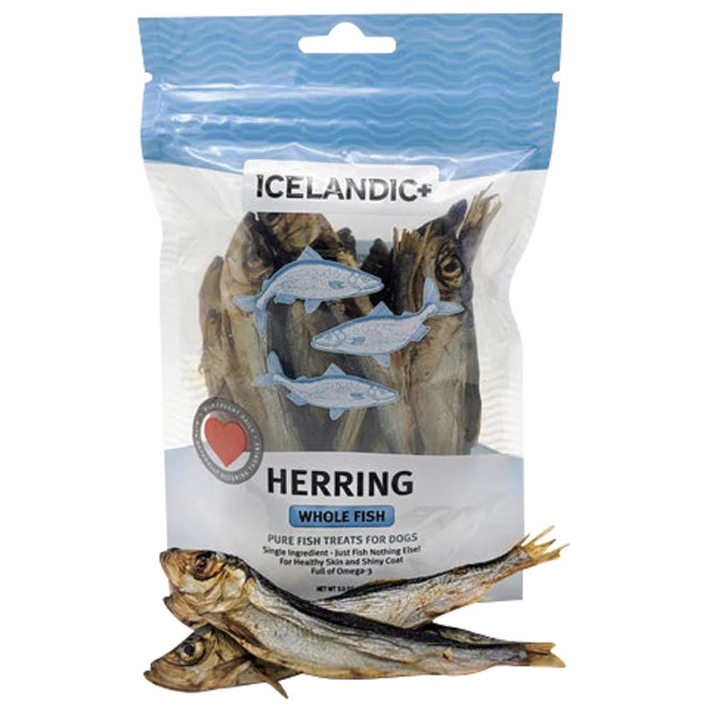 Icelandic+ Herring Whole Fish Dog Treats - 3 oz