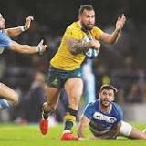 Pumas' Cheika expecting forward battle against Australia