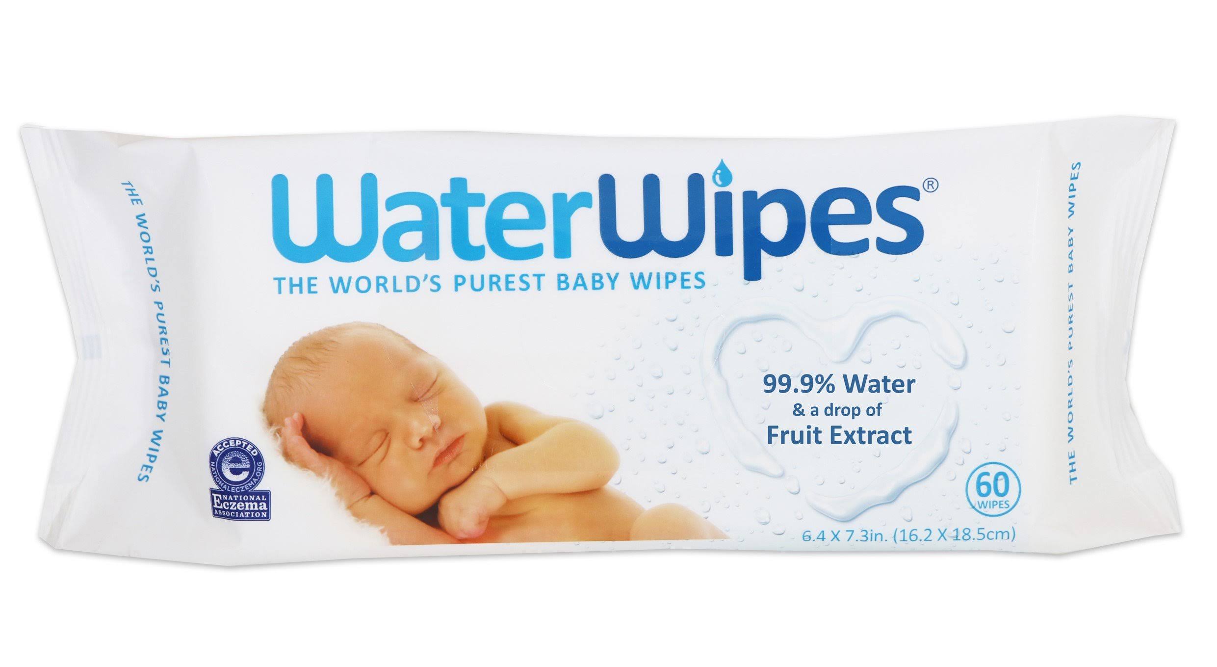 WaterWipes Sensitive Baby Wipes - 60pcs