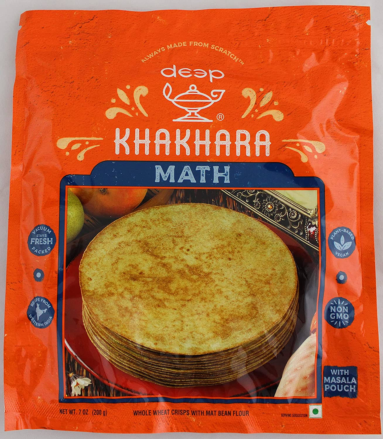 Deep Spices Math Khakhra - 7oz