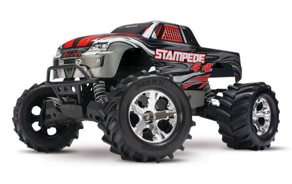 Traxxas TRX67054-1 Stampede 4x4 1/10 Brushed Tq 2.4GHz Silver