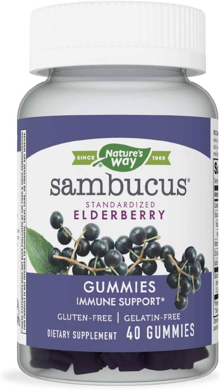 Nature's Way Sambucus Gummies Elderberry