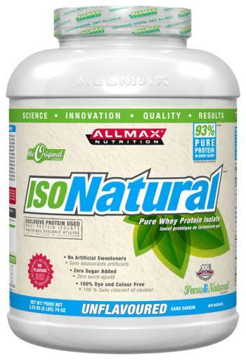 Allmax Isonatural Whey Protein Isolate Protein Supplement - Vanilla, 5lbs