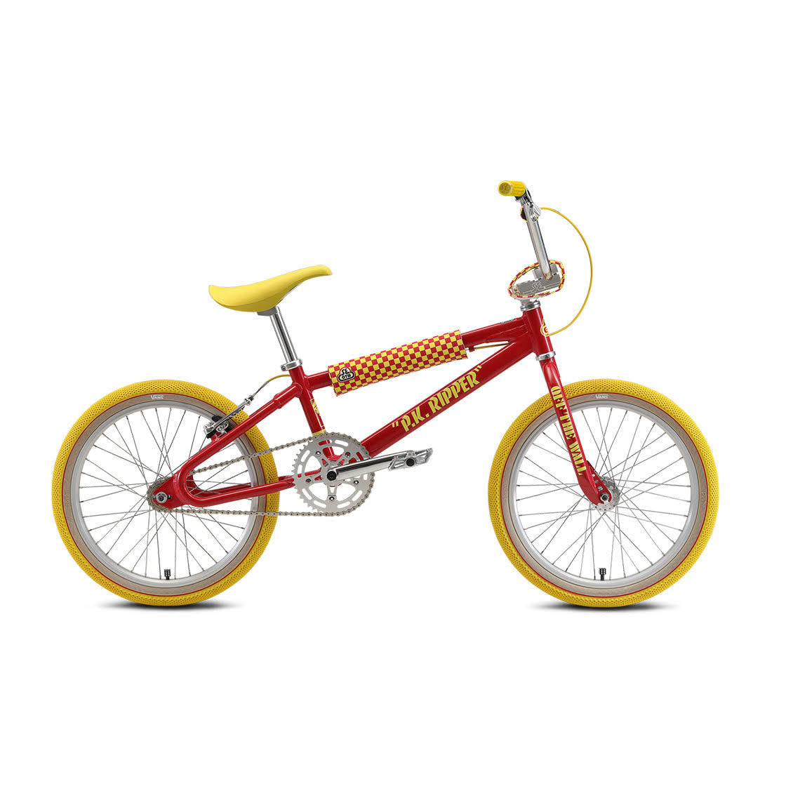 SE Vans PK Ripper Looptail 21"TT BMX Freestyle Bike-Red