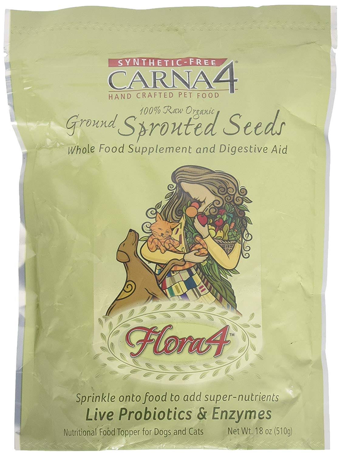 Carna4 Flora4 Raw Food Topper - 18oz