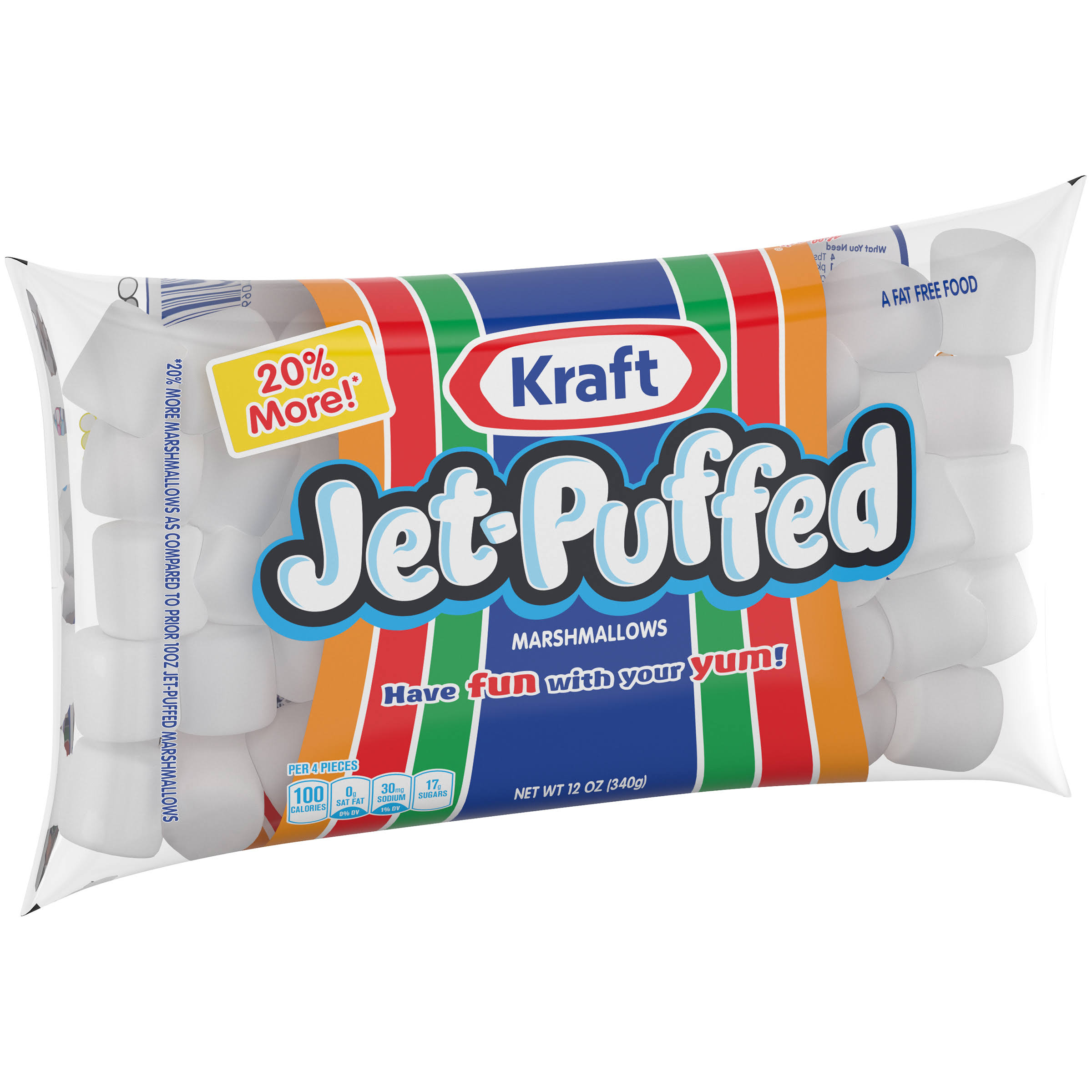 Kraft Jet-Puffed Marshmallows - 12 oz bag