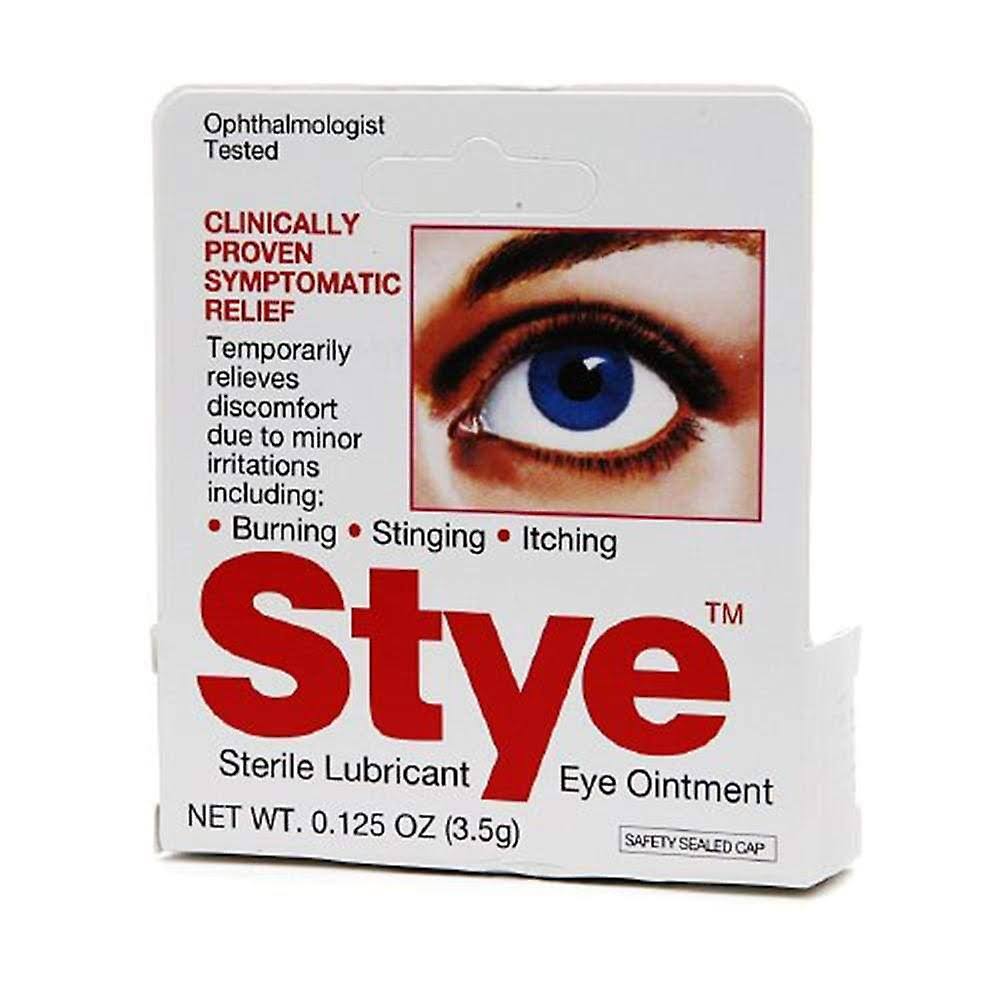 Stye Sterile Lubricant Eye Ointment - 1/8 oz