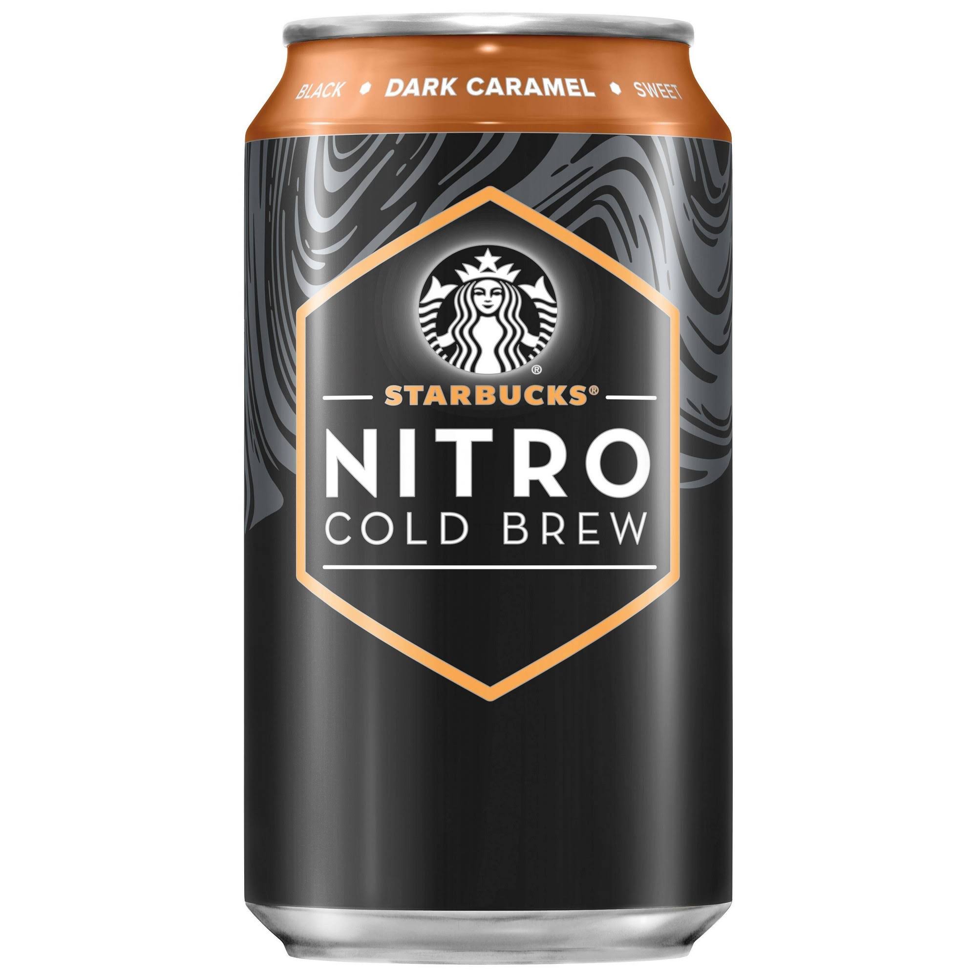 Starbucks Coffee Drink, Premium, Dark Caramel, Nitro Cold Brew - 9.6 fl oz