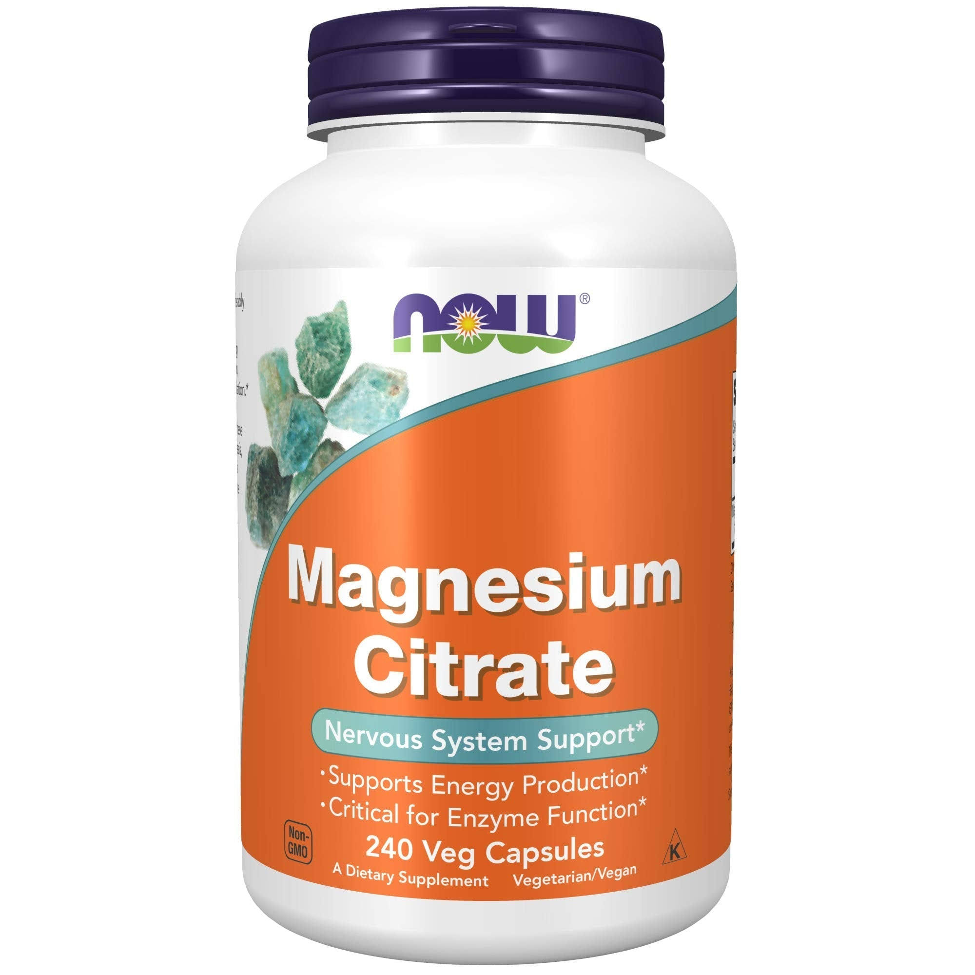 Now Foods Magnesium Citrate Dietary Supplement - 240ct
